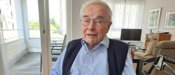 100 Jahre alt geworden: Anton Cadotsch. | Wolfgang Holz