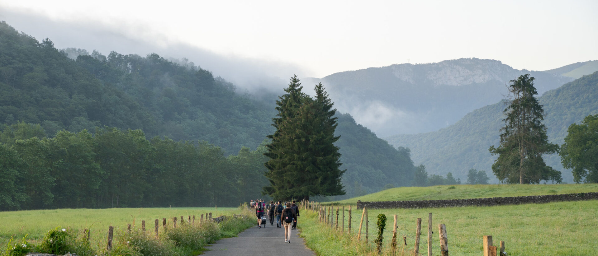 Die Pyrenäen vor Augen – auf einer Fusswallfahrt nach Lourdes.