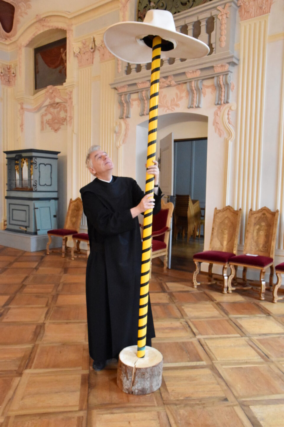 Der Gesslerhut gehört zur Tell-Sammlung von Bruder Gerold Zenoni.
