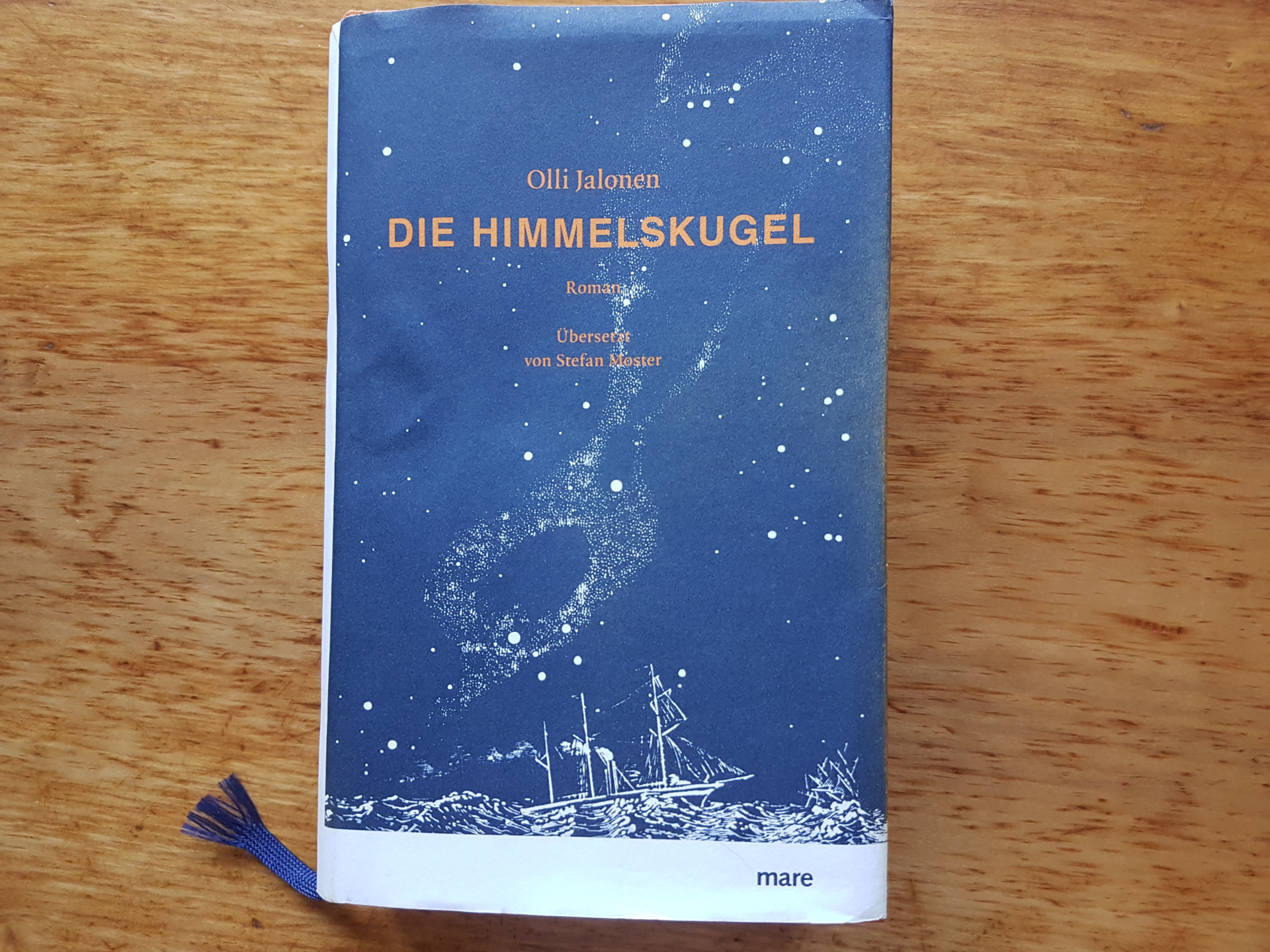 Cover «Die Himmelskugel», Olli Jalonen, mare Verlag, 2021.