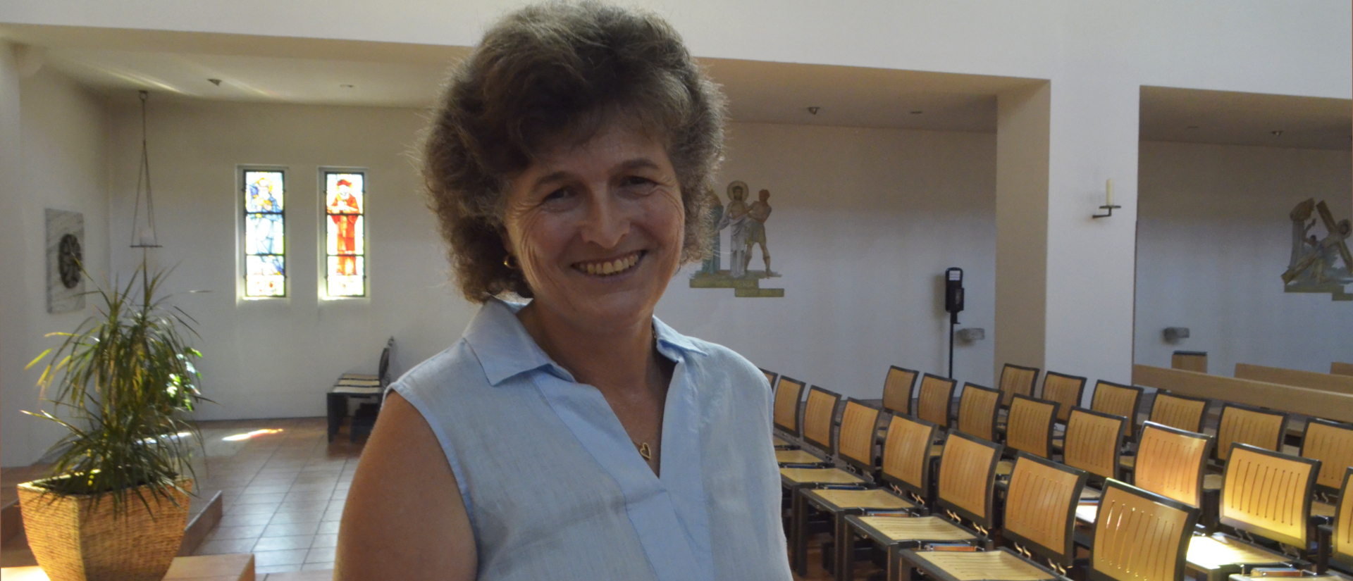 Antonia Fässler ist vielfach engagiert in der Kirche Ibach.