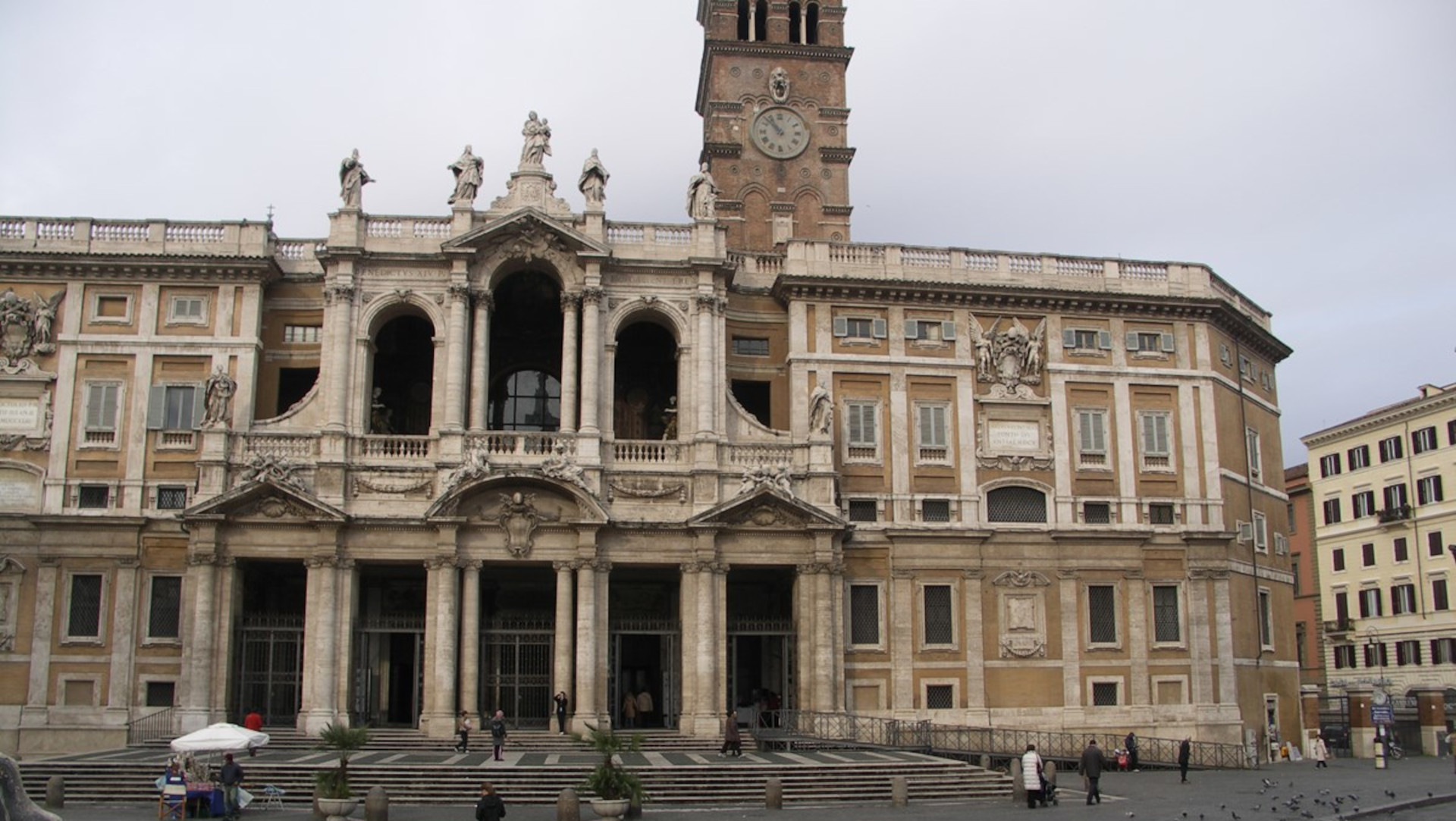 Die päpstliche Basilika Santa-Maria-Maggiore in Rom