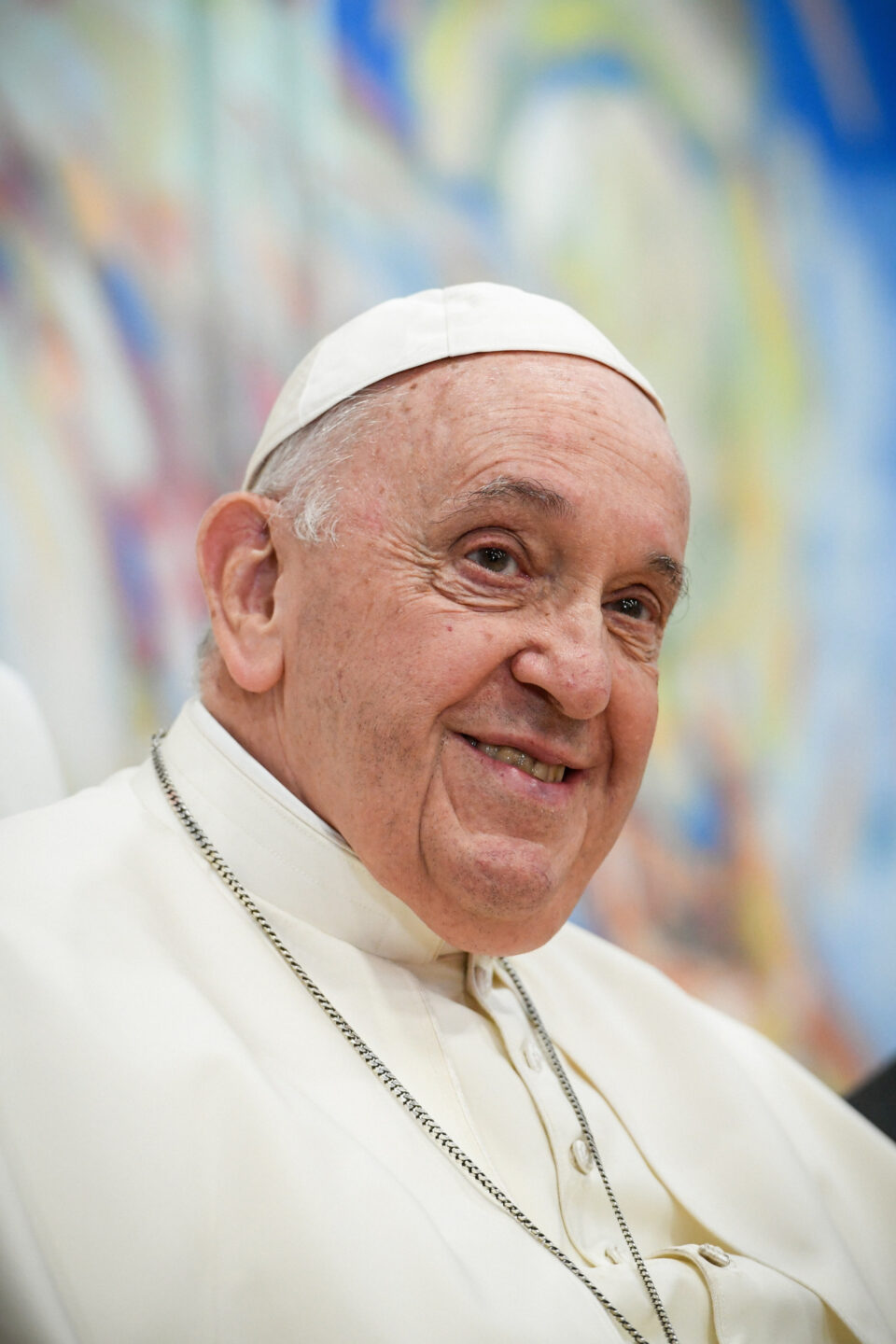 Papst Franziskus am 3. August 2023 in Cascais (Portugal).