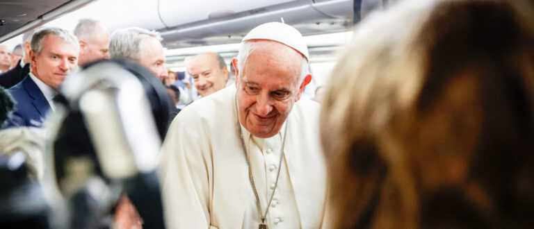 Papst Franziskus auf Reisen. | Lola Gomez/CNS photo/KNA