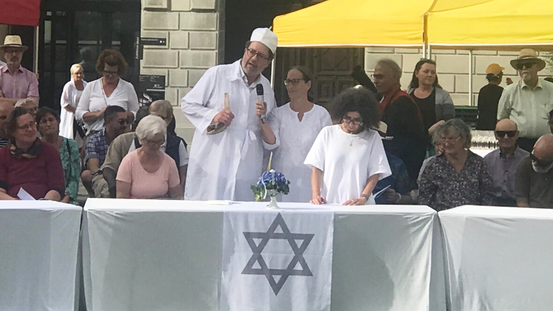 Auch die jüdische Gemeinde feierte in St. Gallen mit.