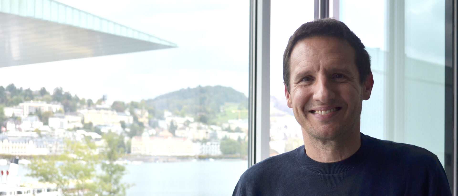 Damian Pfammatter an der Uni Luzern