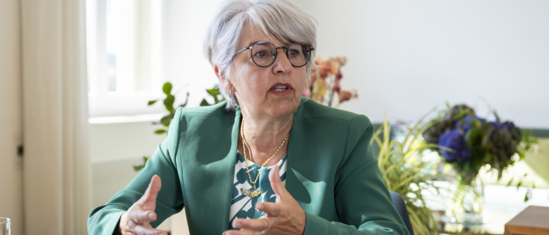 Bundesraetin Elisabeth Baume-Schneider