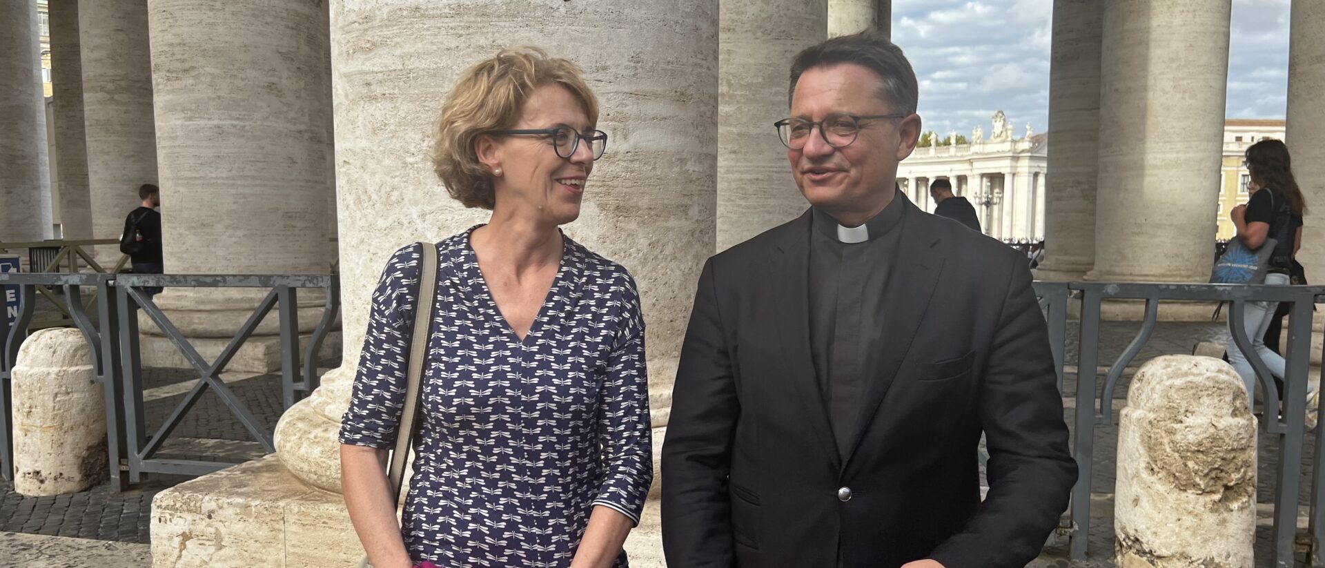 Helena Jeppesen-Spuhler und 
Felix Gmür sind ein eingespieltes Team.