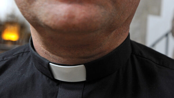 Der Priesterkragen hat im Fall des laisierten Mannes ausgedient. | KNA