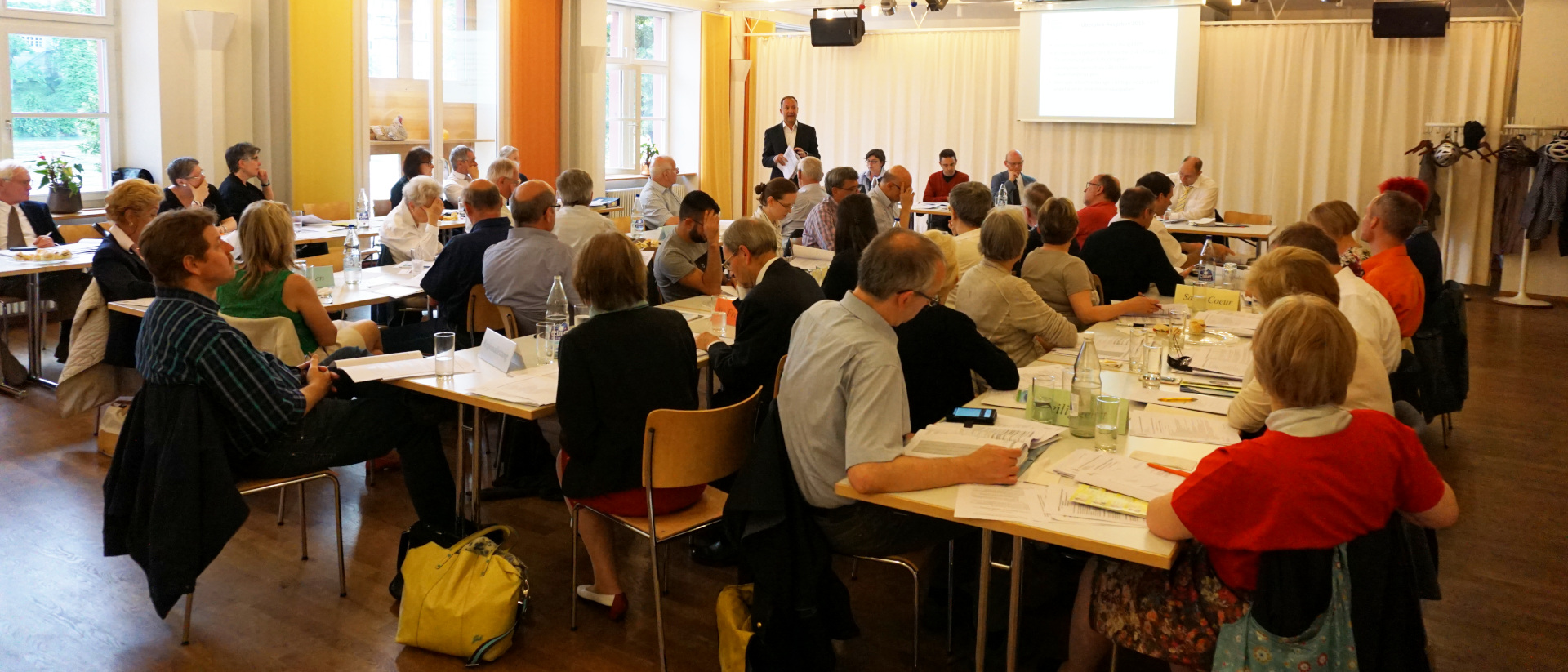 Befasst sich auch mit brisanten Themen: Synode RKK Basel-Stadt - hier 2016