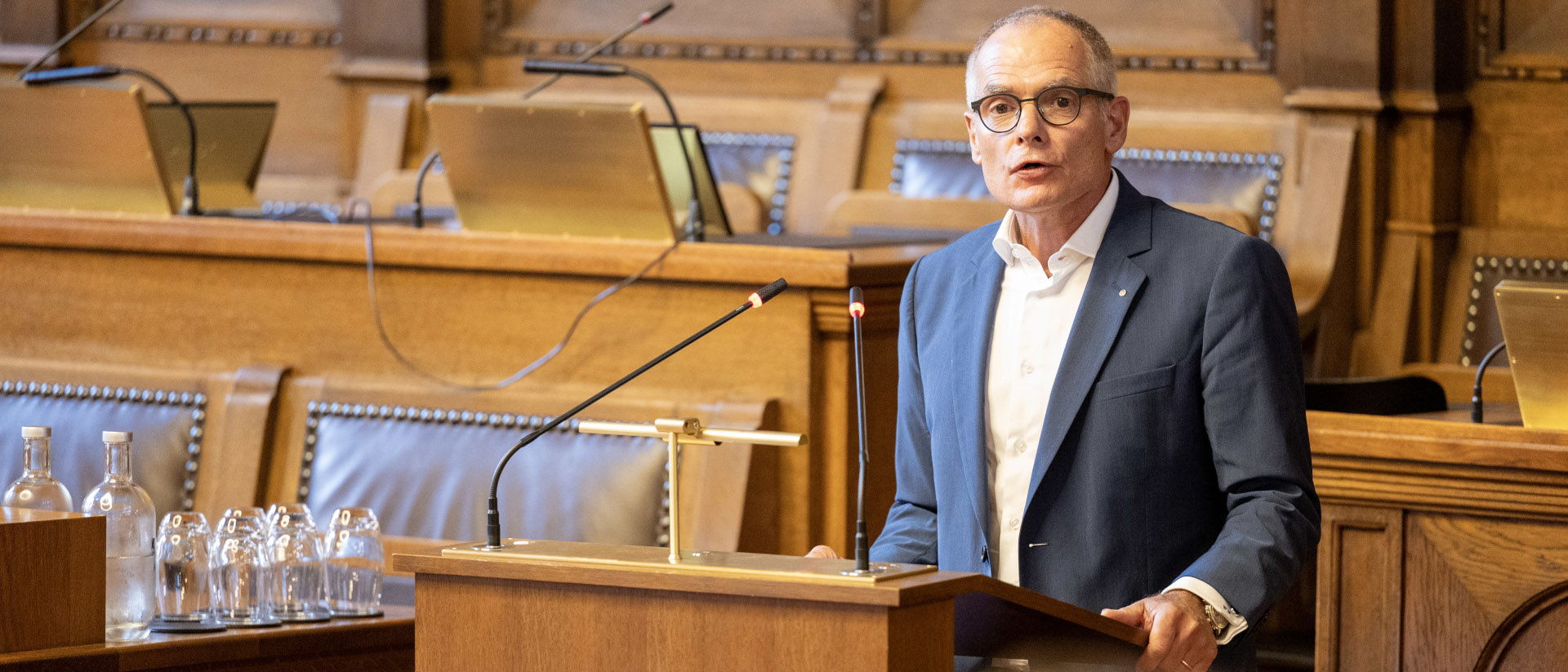 Christian Griss, im Basler Rathaus