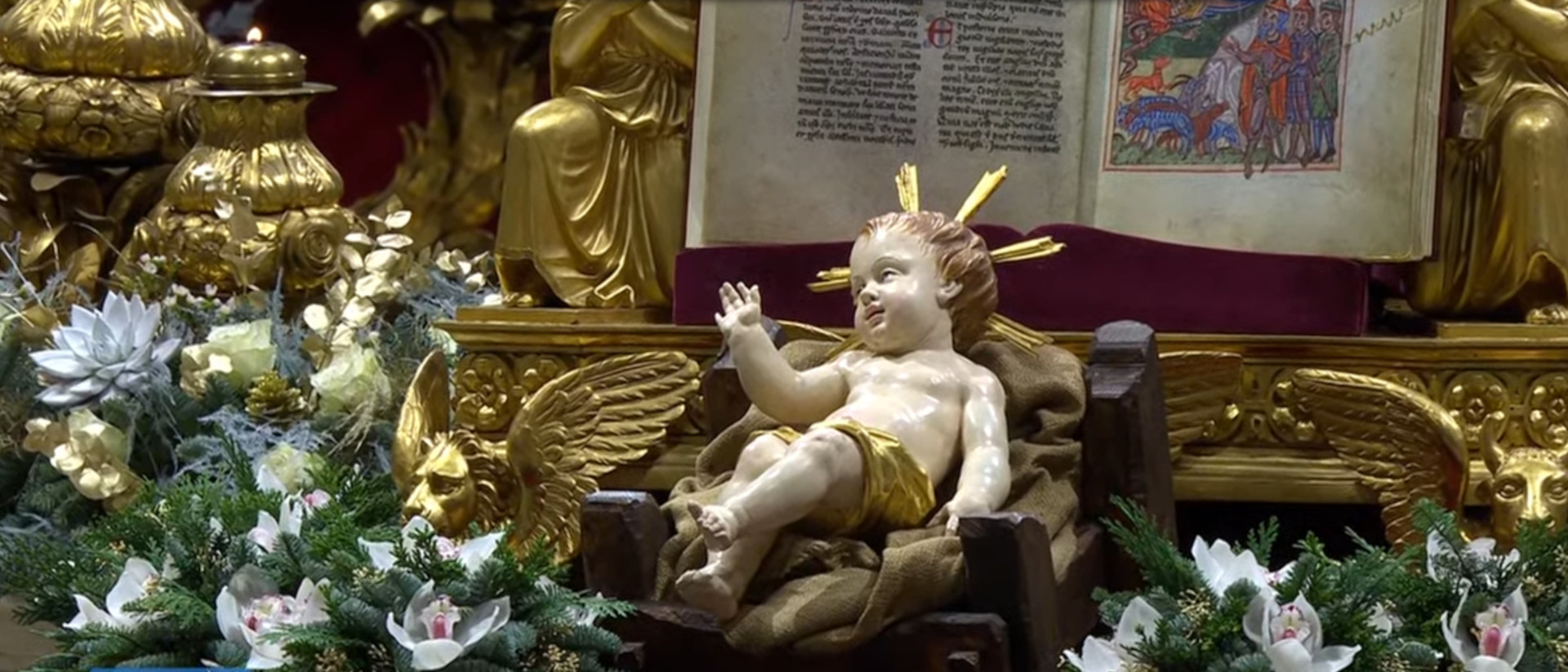 Jesus in der Krippe