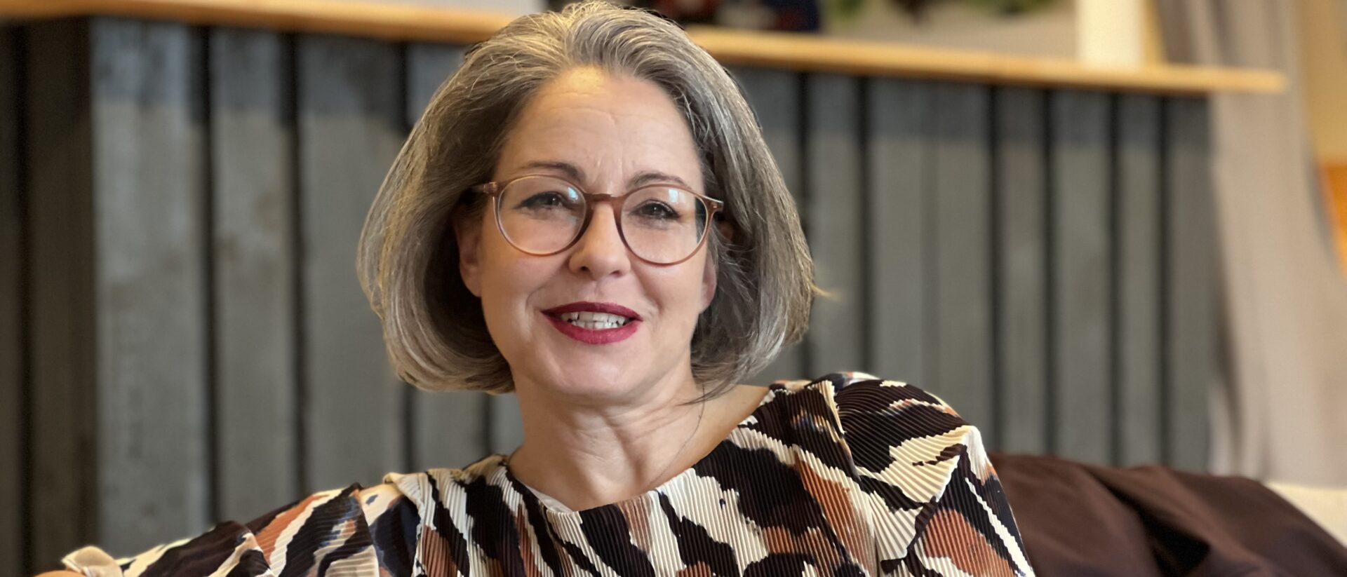 Sabine Stalder im Pfarreizentrum Bergdietikon