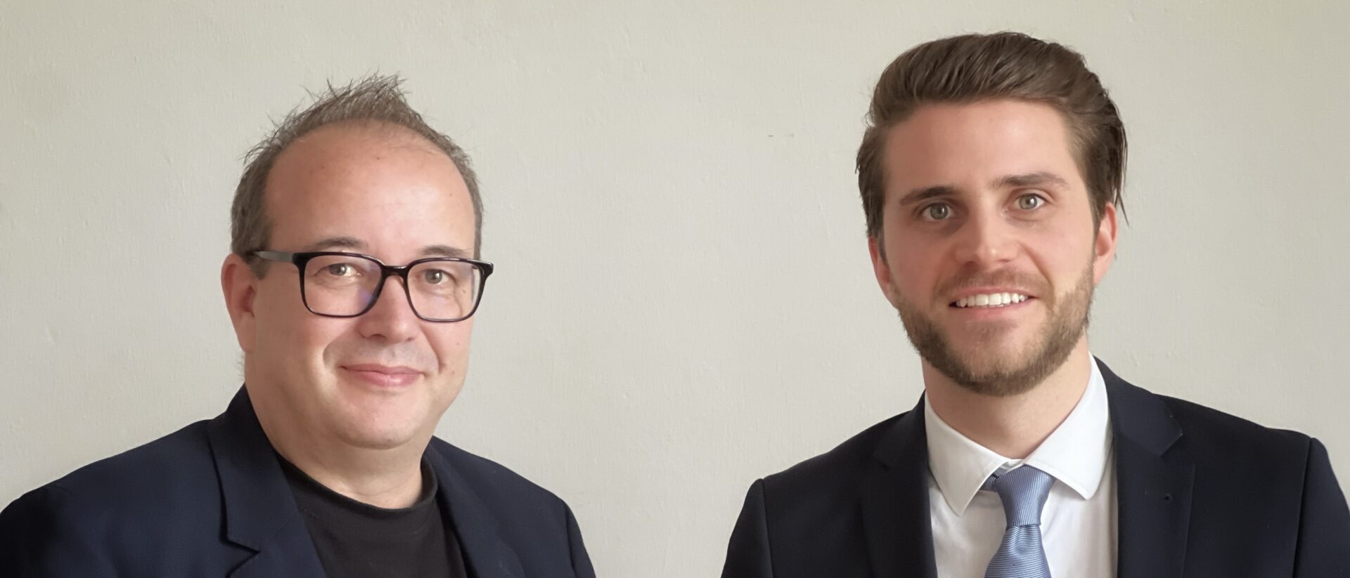 Carlos Reinhard (l.) findet Wettbewerb täte den Kirchen gut. Tobias Vögeli (r.) sieht den Kanton in Verantwortung.