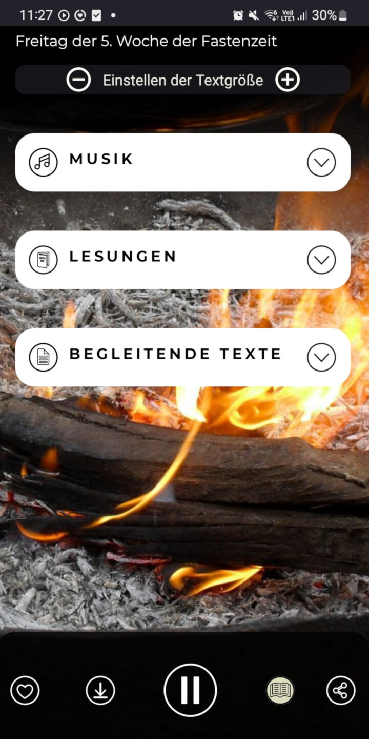 Gebetspodcast-App "Einfach beten!"