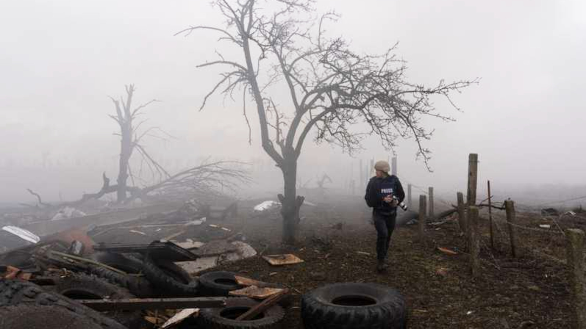 Nach einem Angriff in der Ukraine