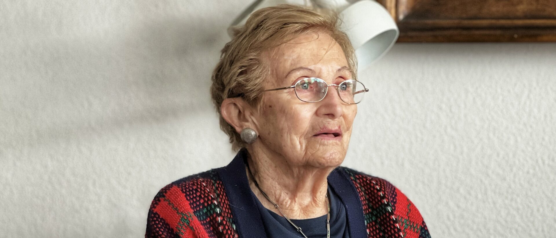 Jana Fikart (96) überlebte die Shoah in Prag.