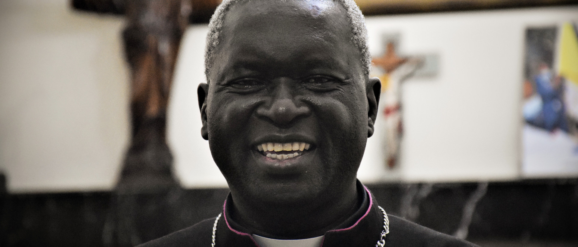 Philip Anyolo, Erzbischof von Nairobi, am 26. April 2024 in Nairobi (Kenia).