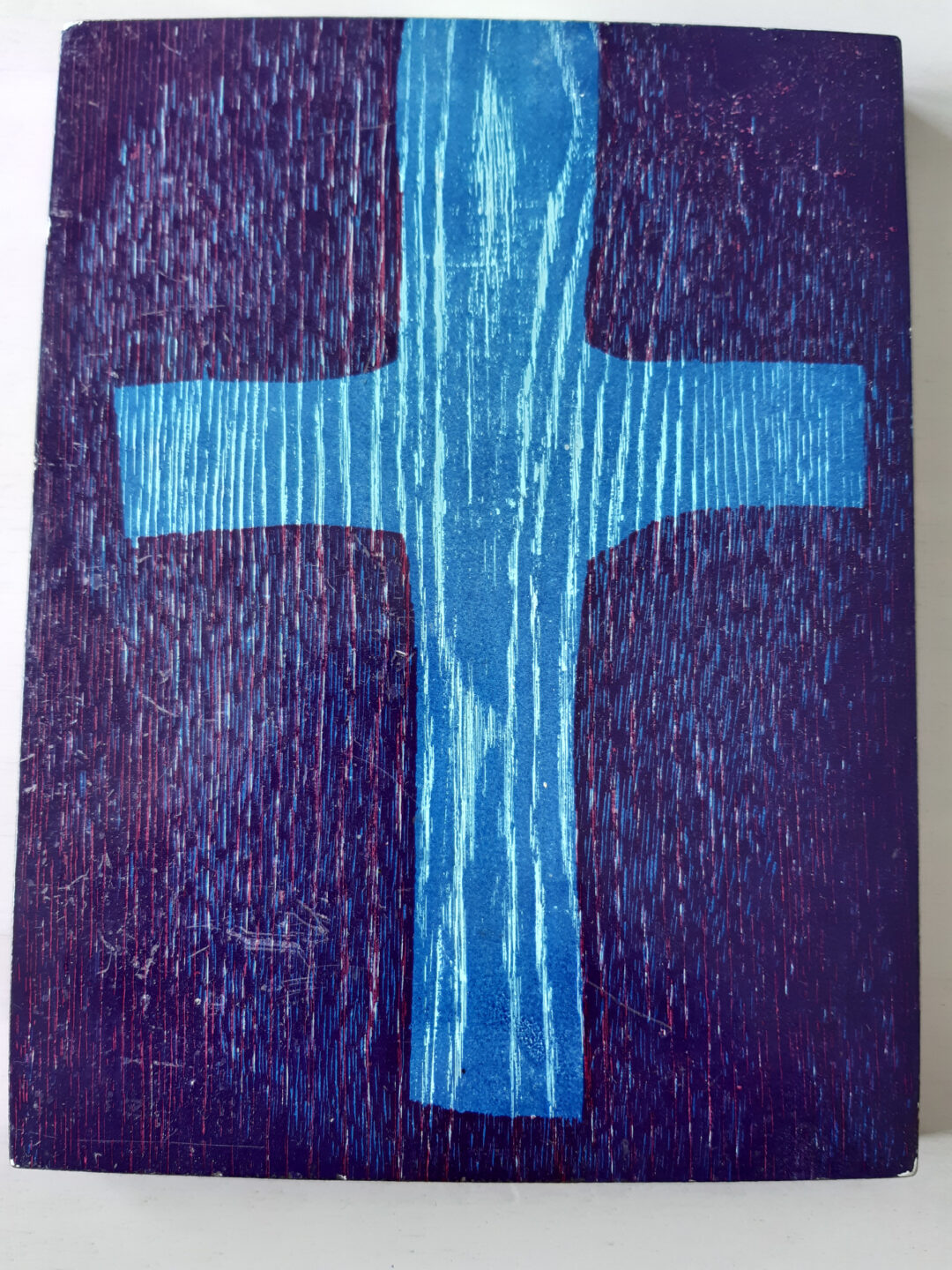 Meditativ blau