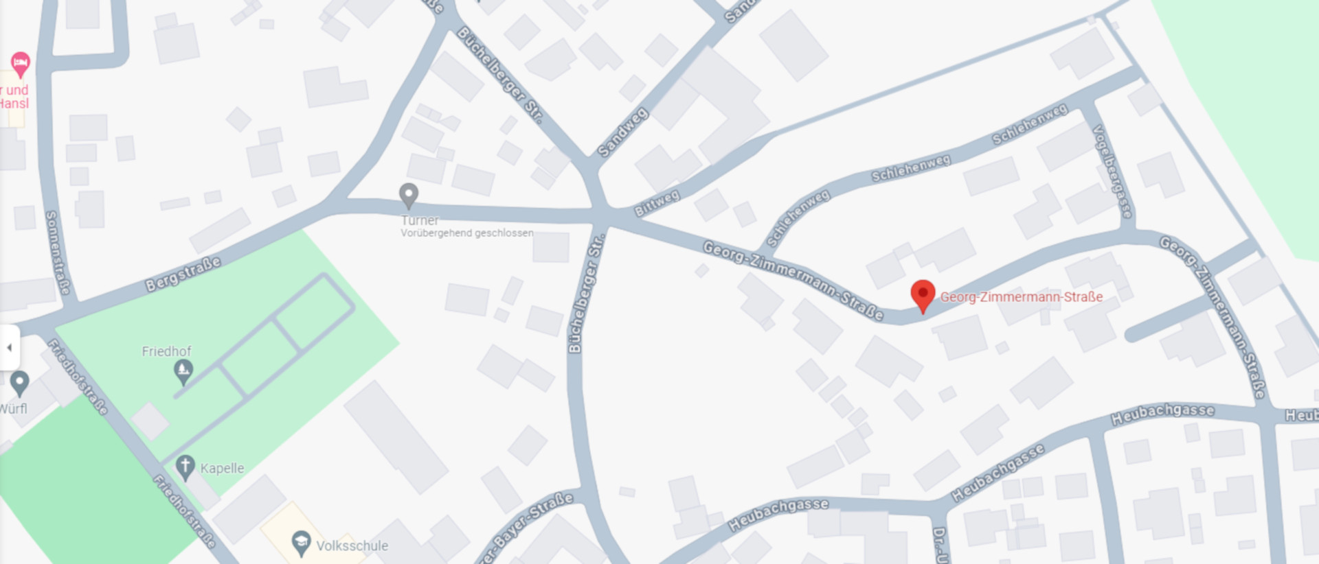Die Georg-Zimmermann-Strasse soll neu benannt werden