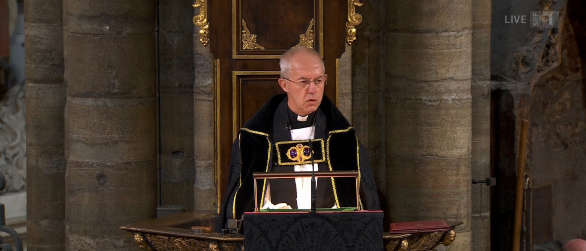 Justin Welby, Erzbischof von Canterbury und anglikanischer Primas.