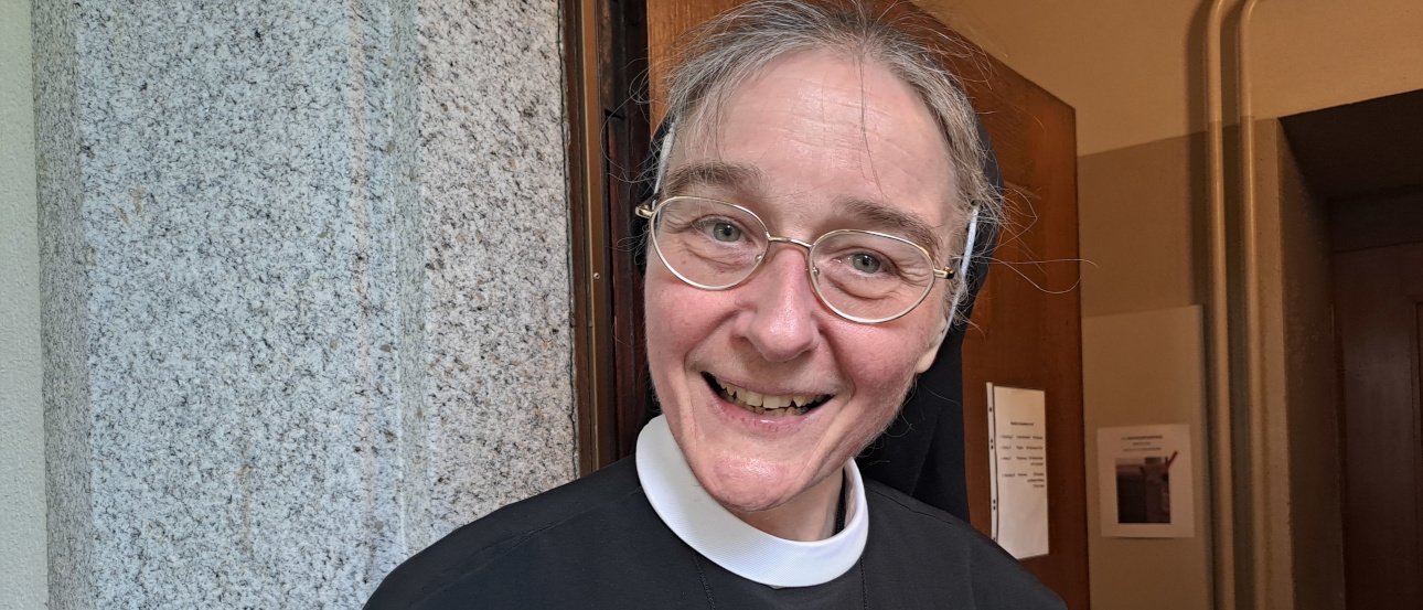 Schwester Maria-Amadea komponiert und ist Kirchenmusikerin.