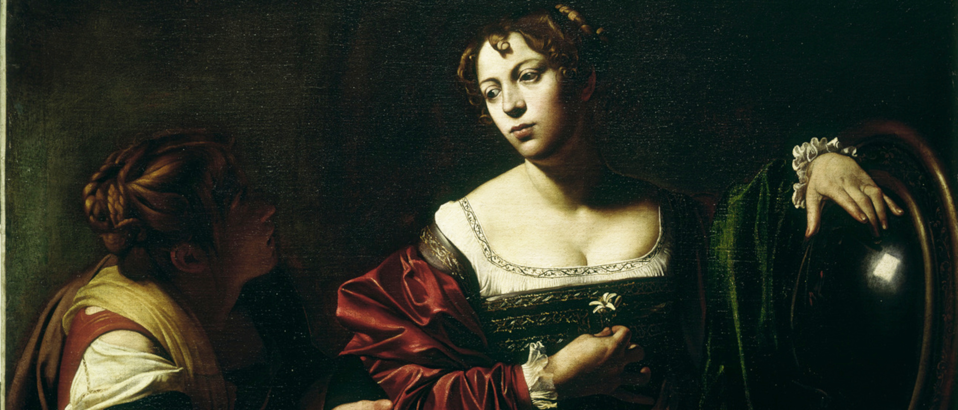 Martha und Maria Magdalena - zeitgenössische Kopie nach einem verlorenen Original Caravaggios um 1595/96.