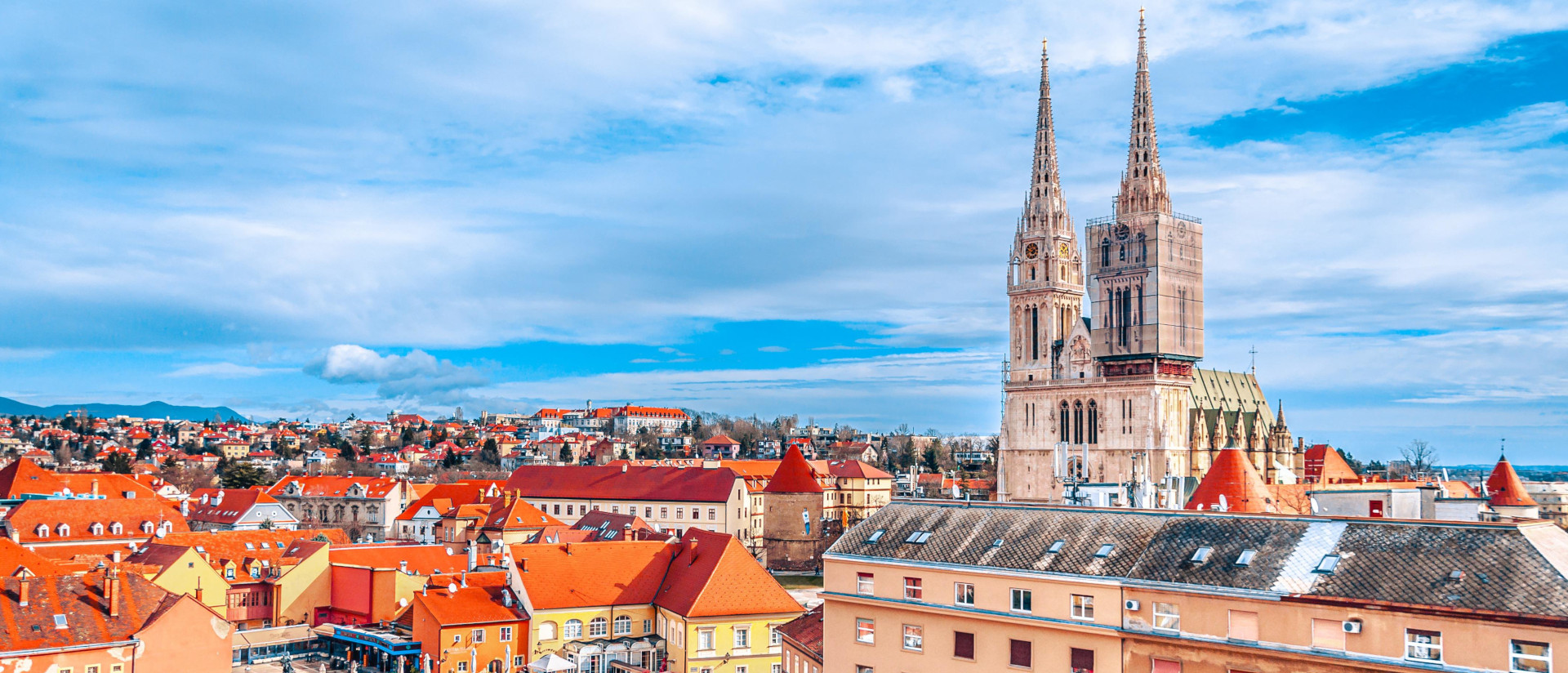 Zagreb - mit Kathedrale