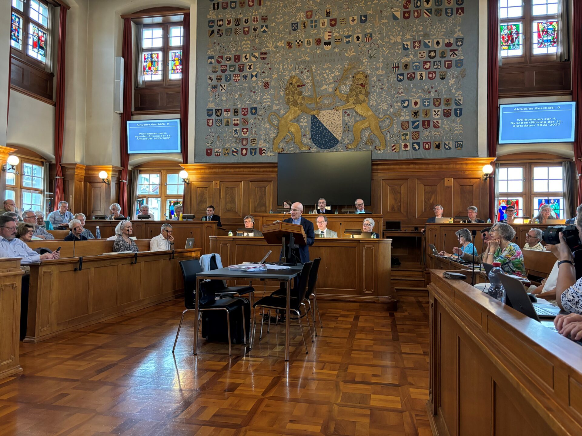 Synodensitzung der Katholischen Kirche im Kanton Zürich im Zürcher Rathaus am 20.06.24