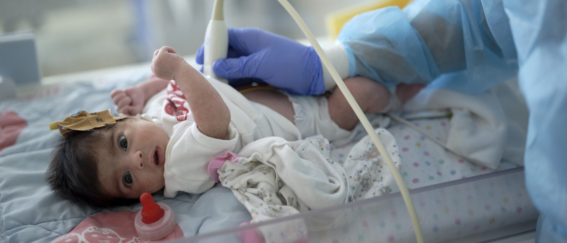 Kleine Patienten im Kinderspital Bethlehem