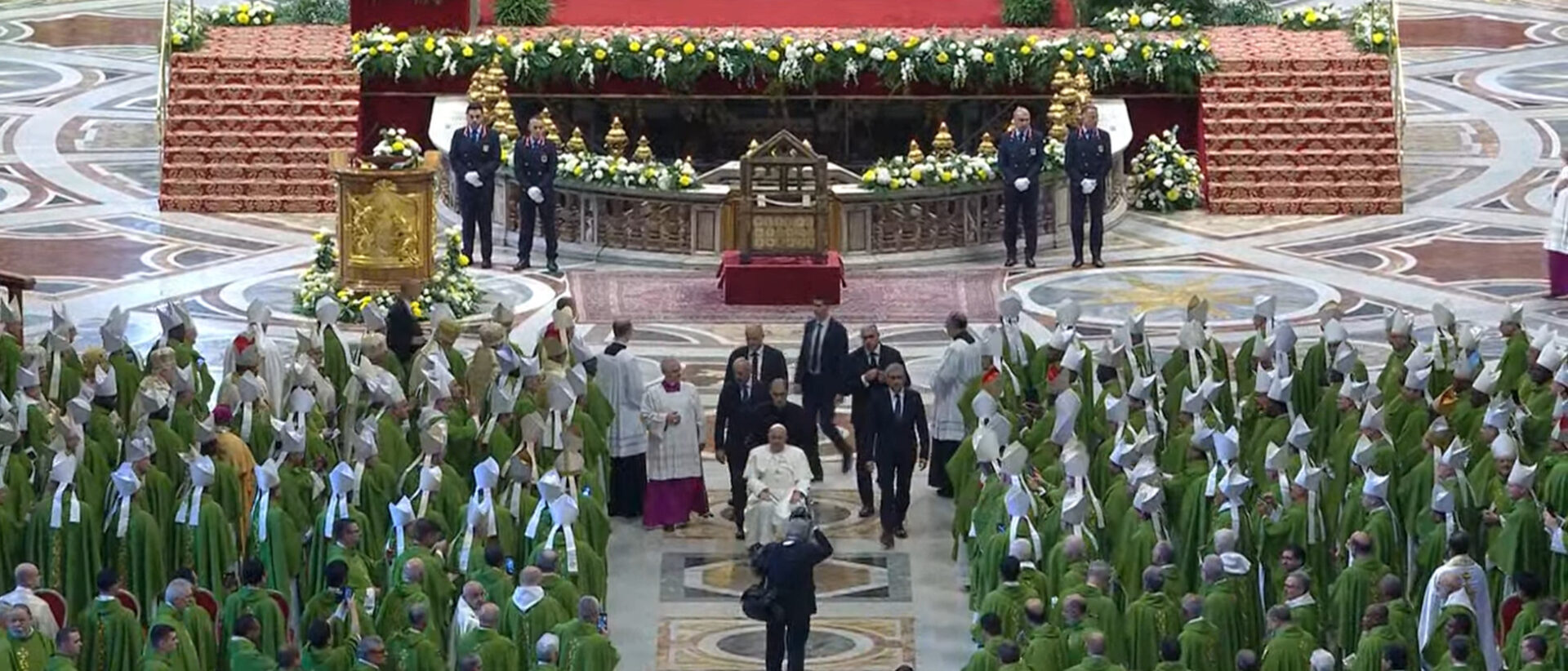 Feierliche Messe zum Abschluss der Weltsynode im Petersdom, 27. Oktober 2024. | Vatican News