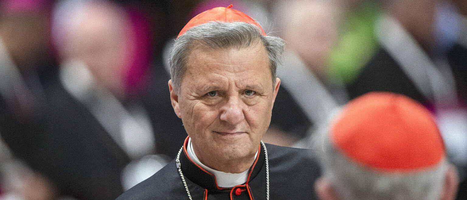 Kardinal Mario Grech, Generalsekretär der Bischofssynode, bei der Eröffnung der letzten Phase der Weltsynode am 1. Oktober 2024 im Petersdom im Vatikan. | Alessia Giuliani/CPP/KNA