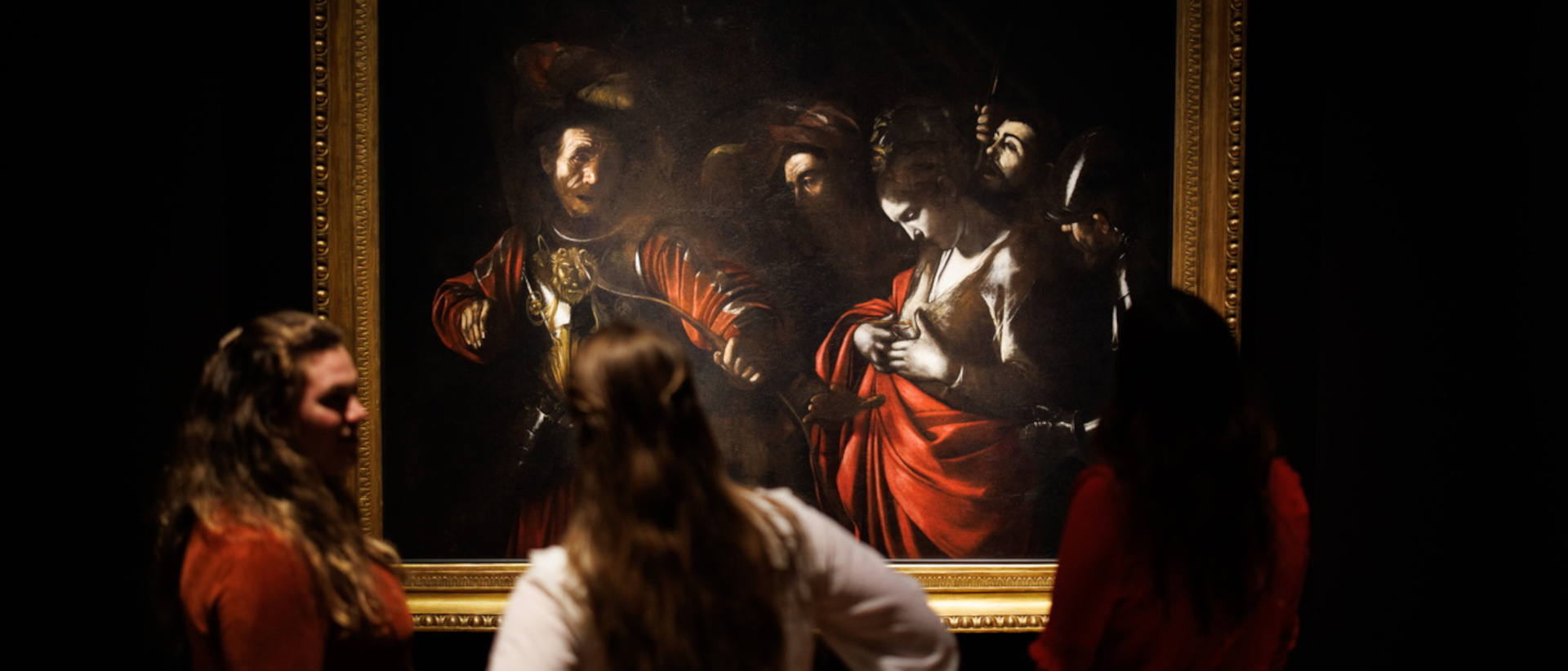 Caravaggios letztes Bild: "Das Martyrium der Heiligen Ursula" in der National Gallery in London, 16. April 2024.