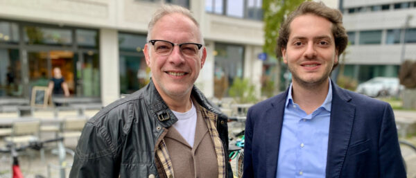 Seelsorger und Fotograf Oliver Sittel und Ex-Gardist Romano Pelosi | Sandra Leis
