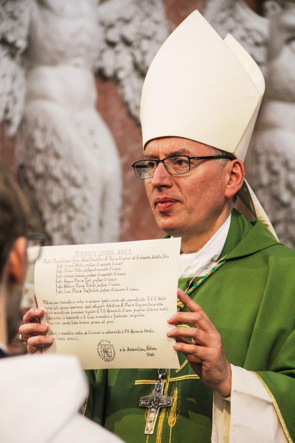 Maximilian Heim, Abt des Zisterzienserstifts Heiligenkreuz, ist zurückgetreten.