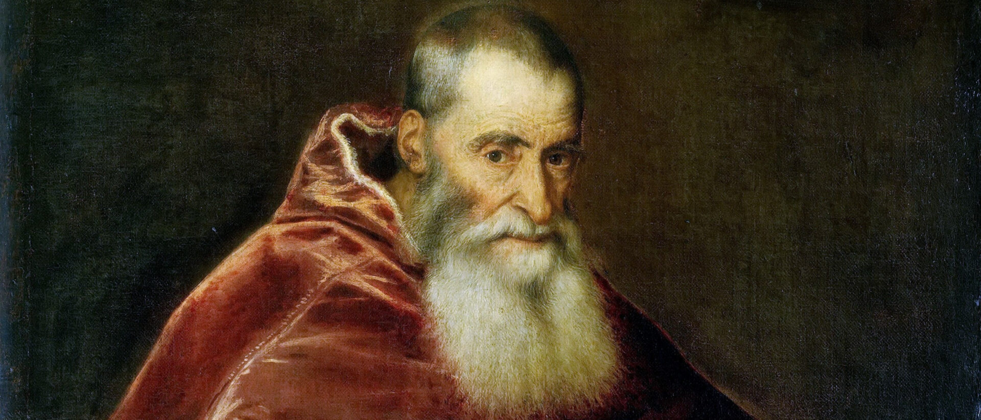 Papst Paul III., Gemälde von Tizian, 1543, Neapel, Museo di Capodimonte.