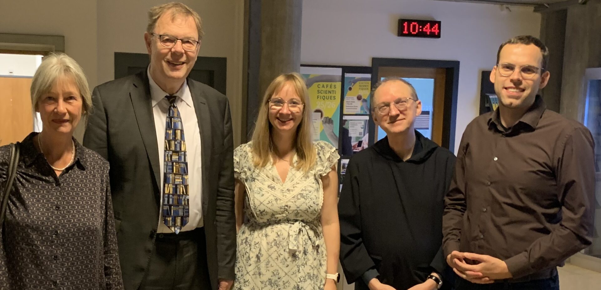 Universität Fribourg: Gunda Brüske, Martin Klöckener, Miriam Vennemann, Patrick Prétot, Matthias Rux (v.l.n.r.)