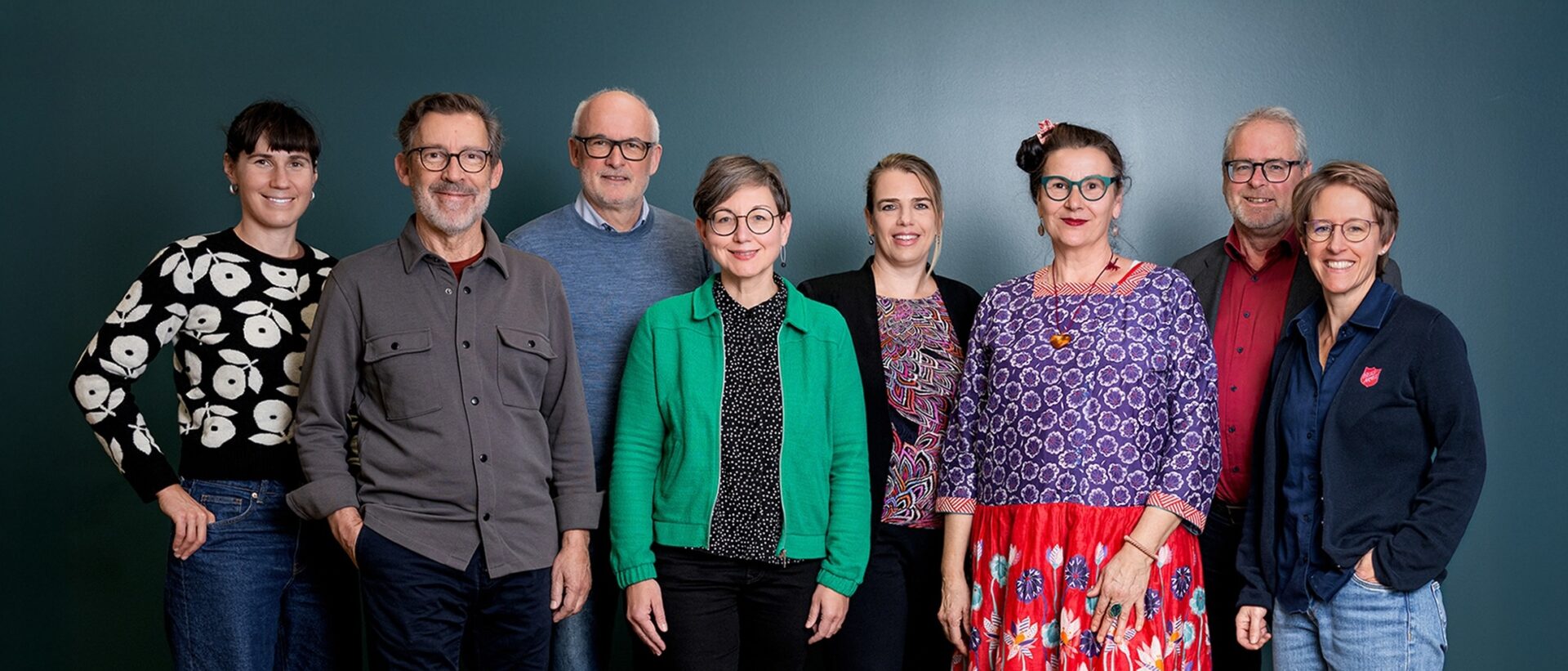 Andrea Meier, Theo Pindl, Philipp Roth, Jacqueline Meier, Andrea Anker,
Claudia Buhlmann, Peter Zürn, Regula Knecht-Rüst (v.l.n.r.)