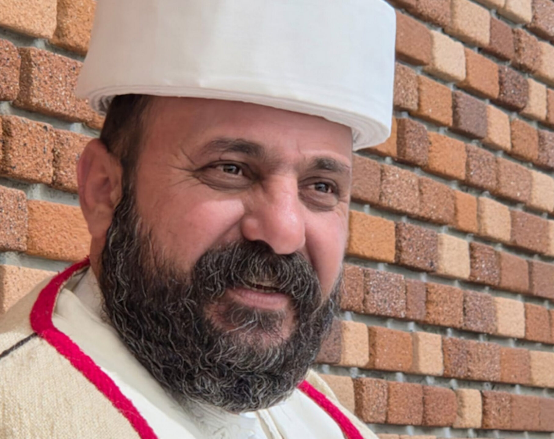 Baba Sheikh Hazim Tahsin Saied Beg, das geistliche Weltoberhaupt der jesidischen Gemeinschaft im Irak
