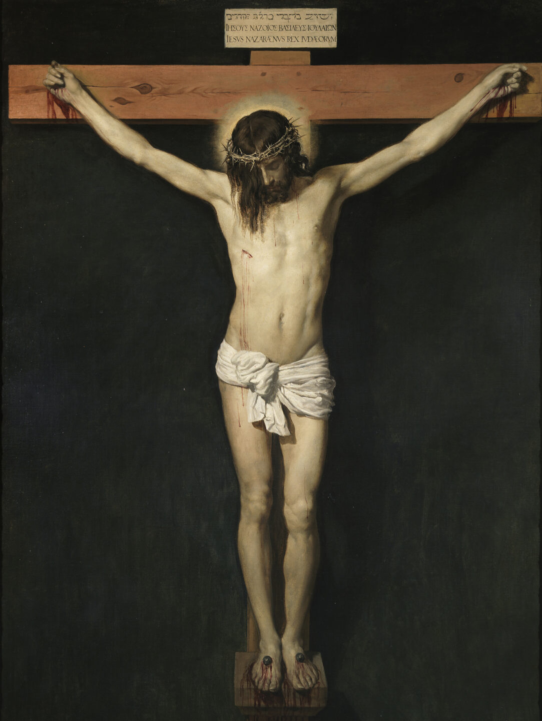 Christus am Kreuz - Gemälde von Diego Velazquez