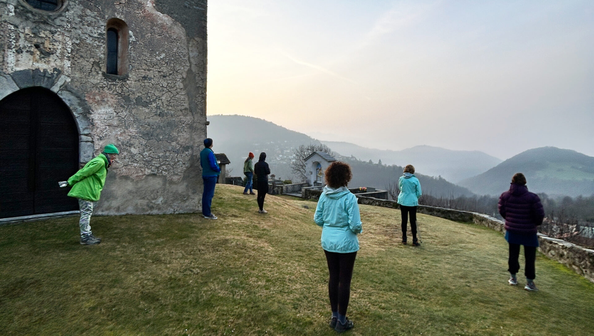 Im Fastenretreat im Tessin.
