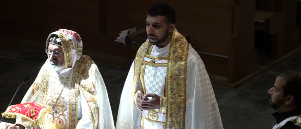 Ein Bischof und ein Priester aus Indien bei einer Priesterweihe im syro-malankarischen Ritus in Chur | Youtube / Bistum Chur