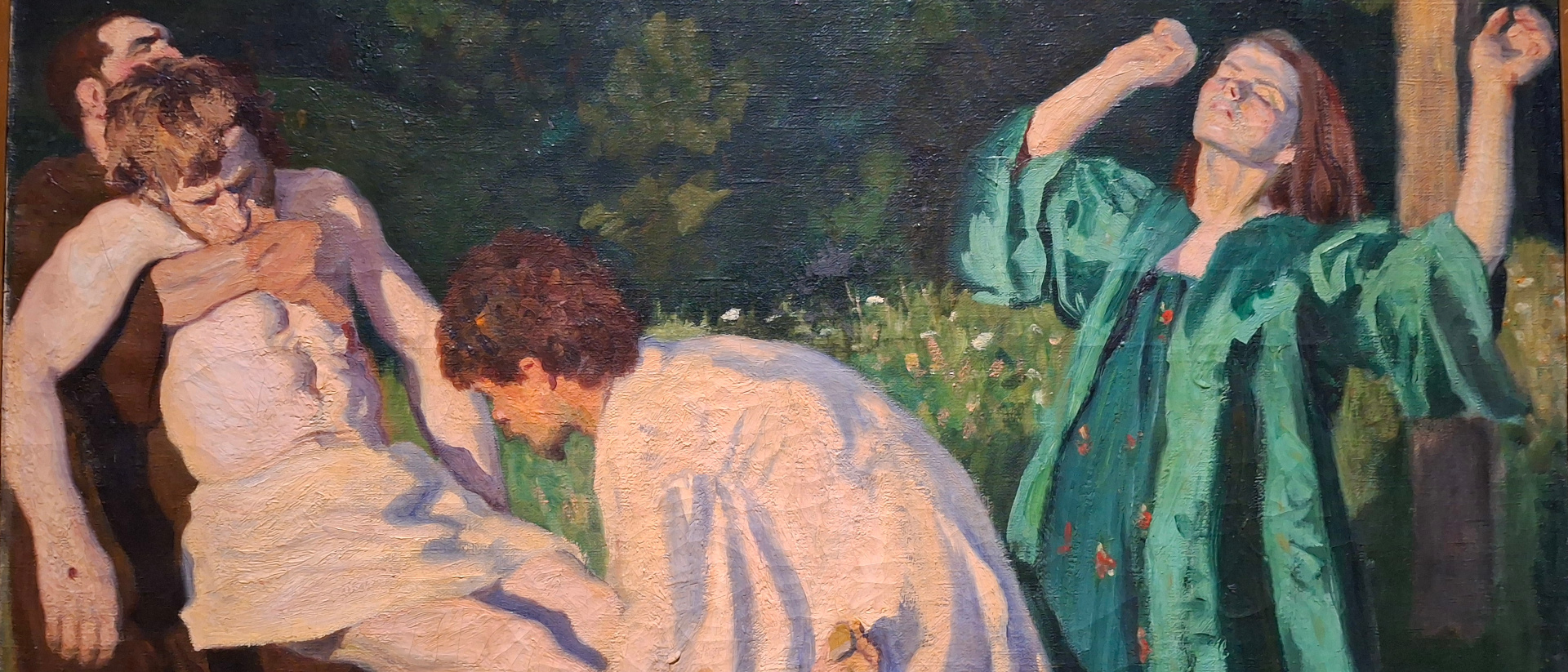"Kreuzabnahme" (1906), Gemälde von Karoly Ferenczy