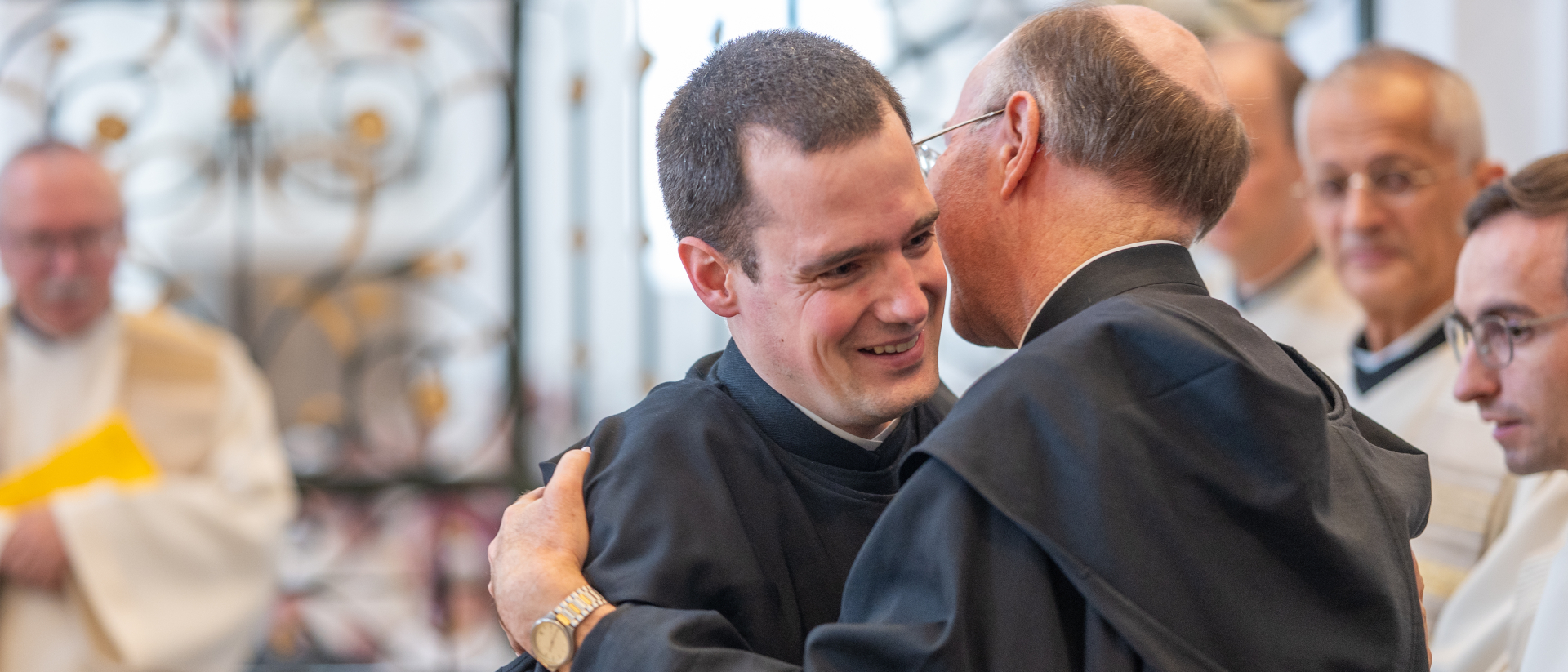 Herzlicher Friedensgruss für den definitiv aufgenommenen Bruder Benedikt Meier