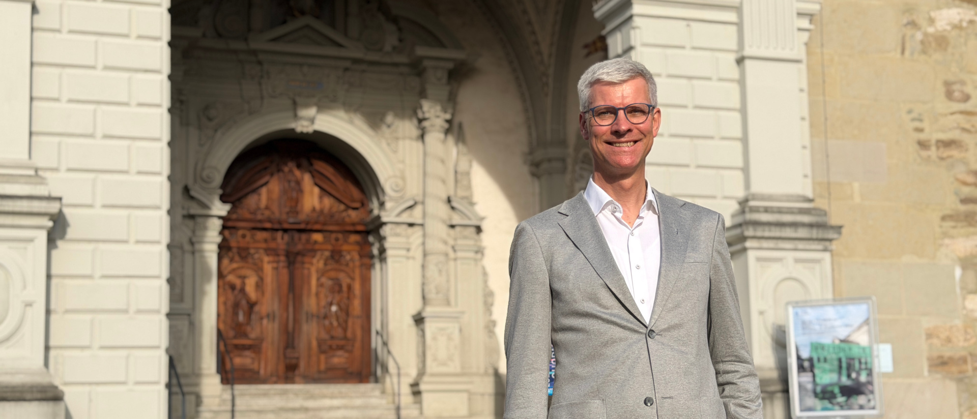 Der neue Luzerner Hofkirche-Pfarreileiter Michael Teipel