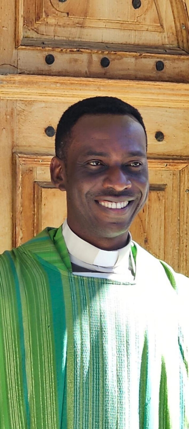 Pfarrer Ugonna Vitus Nwosu aus dem Unterwallis