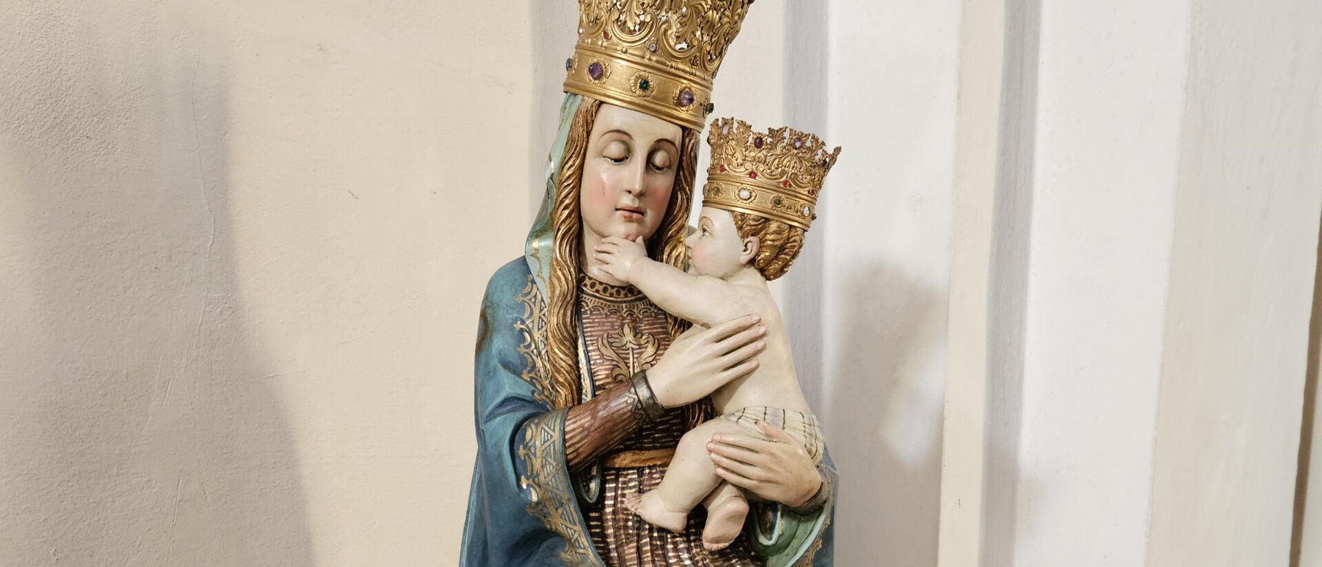 Diese Kopie der Madonna del Sasso ist aktuell in Morbio zu sehen.