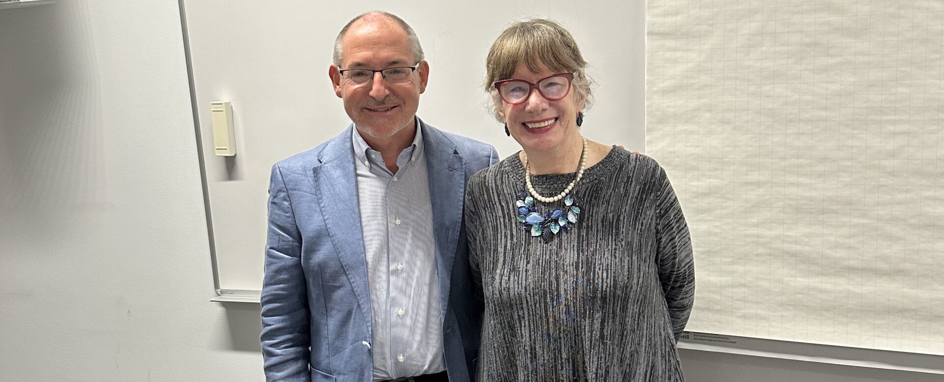 Prof. Christian Rutishauser und Prof. Amy-Jill Levine
