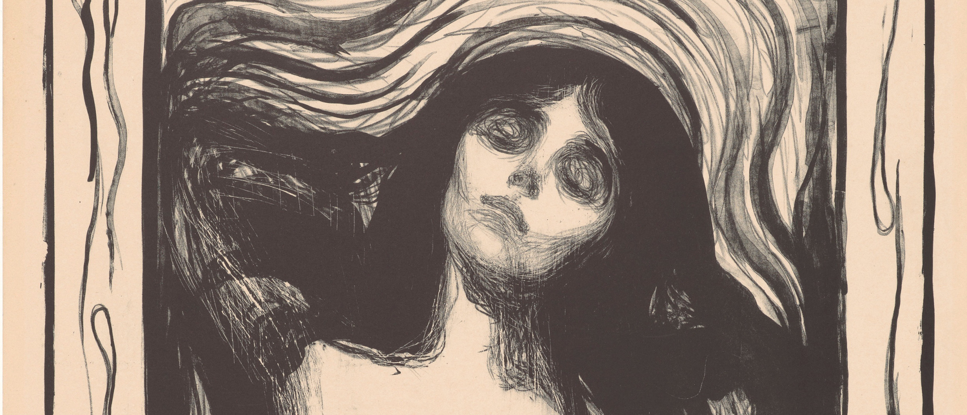 "Madonna" (1895/1902), Lithografie von Edvard Munch